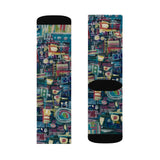 "The Map To" Sublimation Socks