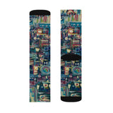 "The Map To" Sublimation Socks
