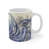 Waves Ceramic Mug