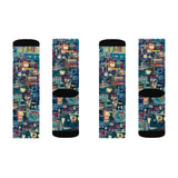 "The Map To" Sublimation Socks