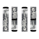 "Space Man" Sublimation Socks