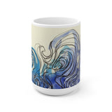 Waves Ceramic Mug