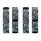 "The Map To" Sublimation Socks