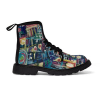 "The Map To" Women's Canvas Boots