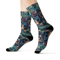 "The Map To" Sublimation Socks