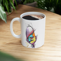 Face 10 - Ceramic Mug 11oz