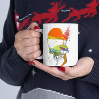 Face 16 - Ceramic Mug 11oz