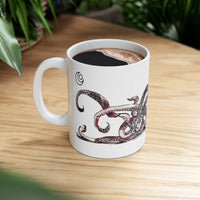 Octopus - Ceramic Mug 11oz