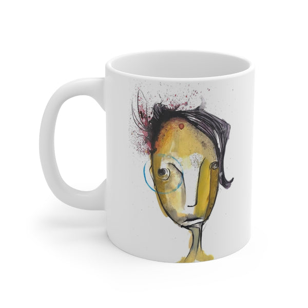 Face 4 - Ceramic Mug 11oz