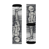 "Space Man" Sublimation Socks