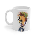 Face 12 - Ceramic Mug 11oz